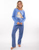 Pijama Manga Larga Mujer Garfield