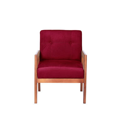 Sitial Latam Home Munich Tela 1 Cuerpo Burdeo