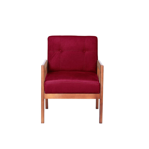 Sitial Latam Home Munich Tela 1 Cuerpo Burdeo