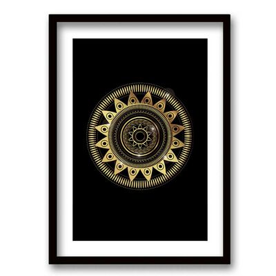 Imagen 1 del producto Cuadro Decorativo Retela Mandala II 40 x 30 cm