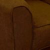 Juego de Living Elegant Detail Minesota Sof&aacute; 3 Cuerpos + Dos Sillones 1 Cuerpo Caf&eacute;
