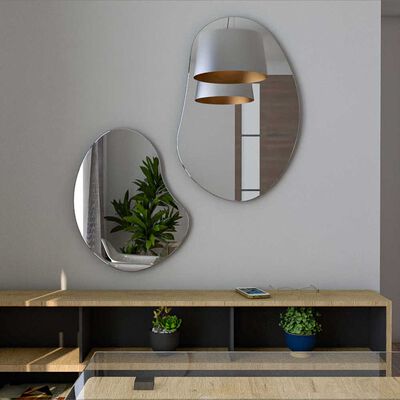 Imagen 2 del producto Espejo de Vidrio TuHome Fluye Leo 80,5 x 53,5 cm