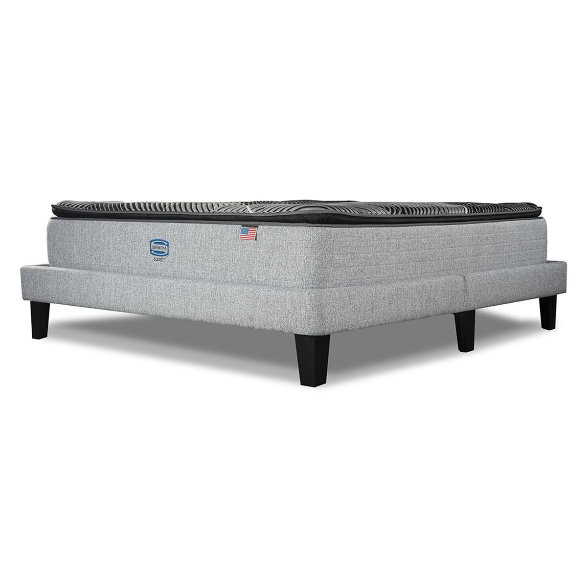 Cama Europea Simmons 2 Plazas Sunset