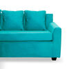 Seccional Latam Home Lucca 3 Cuerpos Turquesa