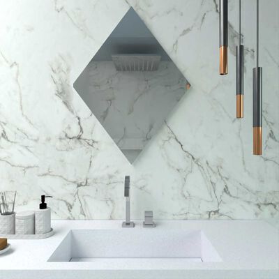 Imagen 1 del producto Espejo de Vidrio TuHome Serrano 80 x 60 cm