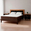 Cama Europea Rosen 2 Plazas Ergo T + Respaldo + 2 Veladores Dreams + Pack Almohadas Casa Linda