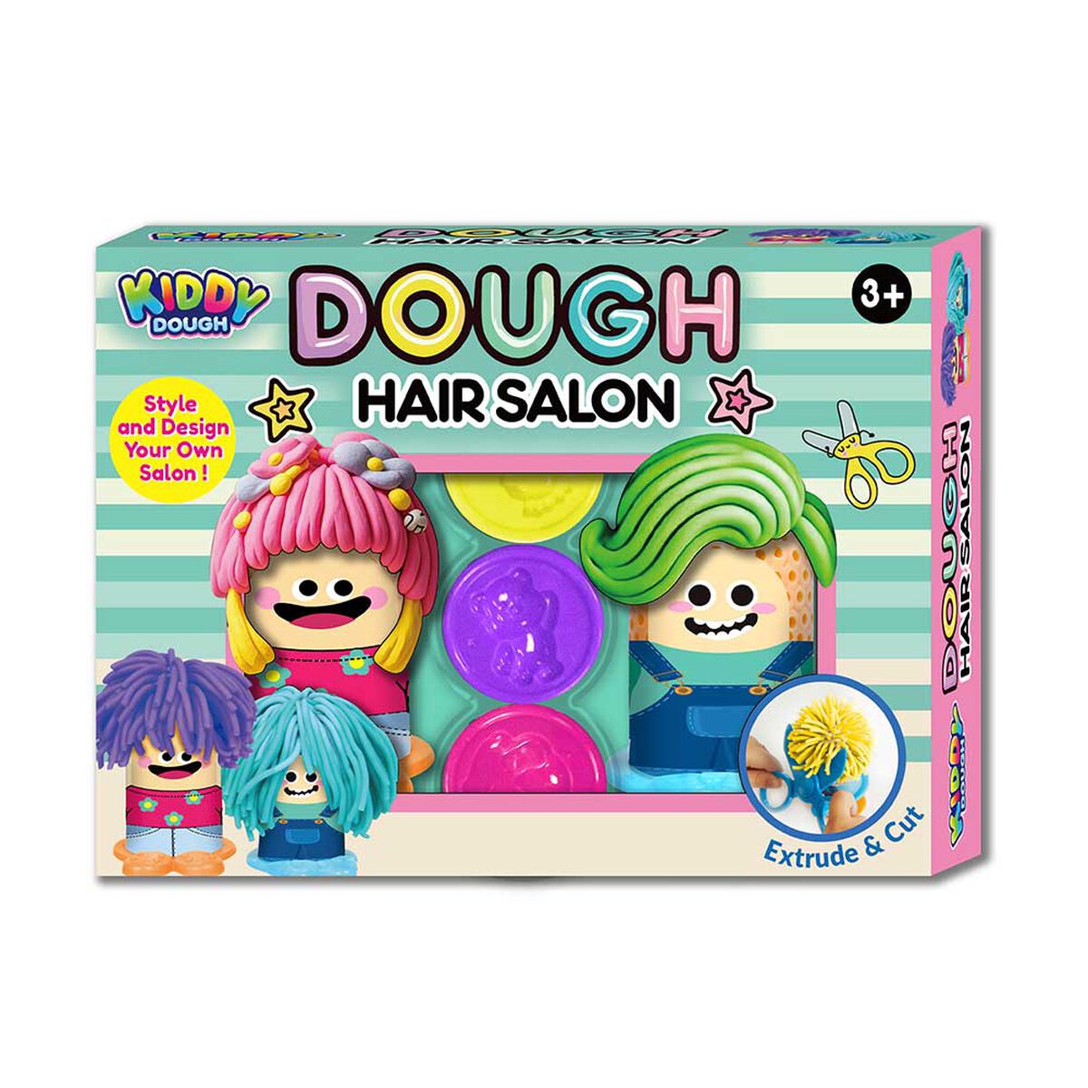 Salon De Peluqueria - Juego De Modelar Kiddy Dough