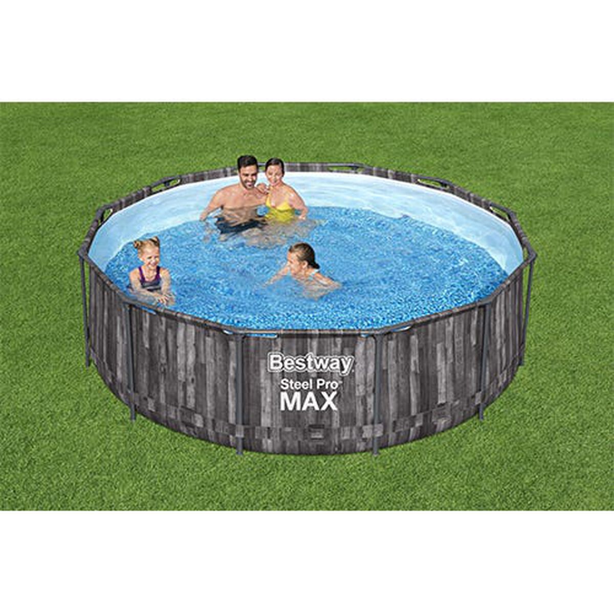 Piscina Estructural Bestway Steel Pro Max 9150 Litros