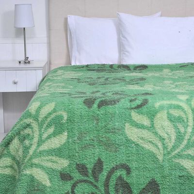 Imagen 1 del producto Frazada Sherpa Estampado Mashini 2 Plazas Ficus