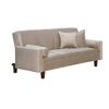 Futón Black Factory Golden 3 Cuerpos Beige