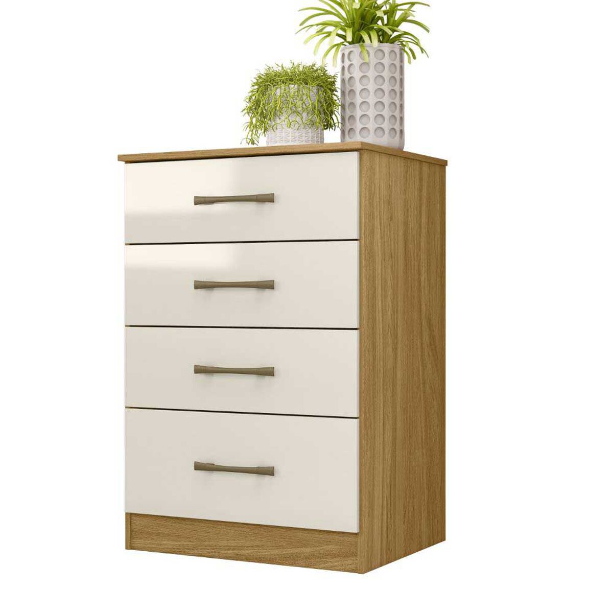 Comoda Amuv 4 Cajones Blanco