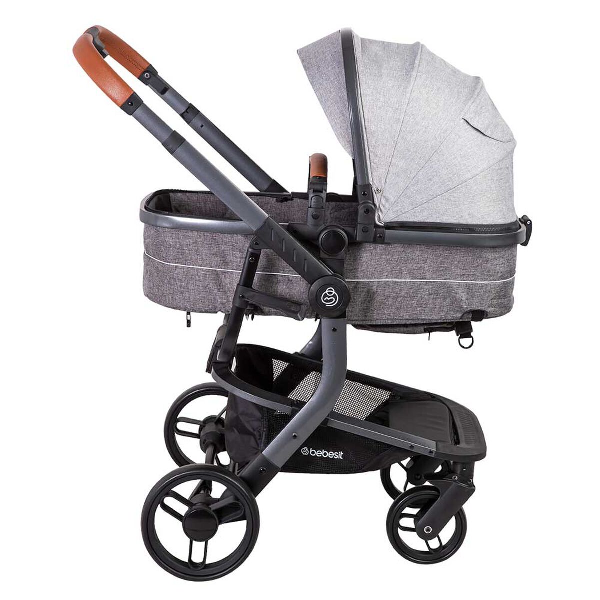 Coche Travel System con Silla y Base de Auto Bebesit