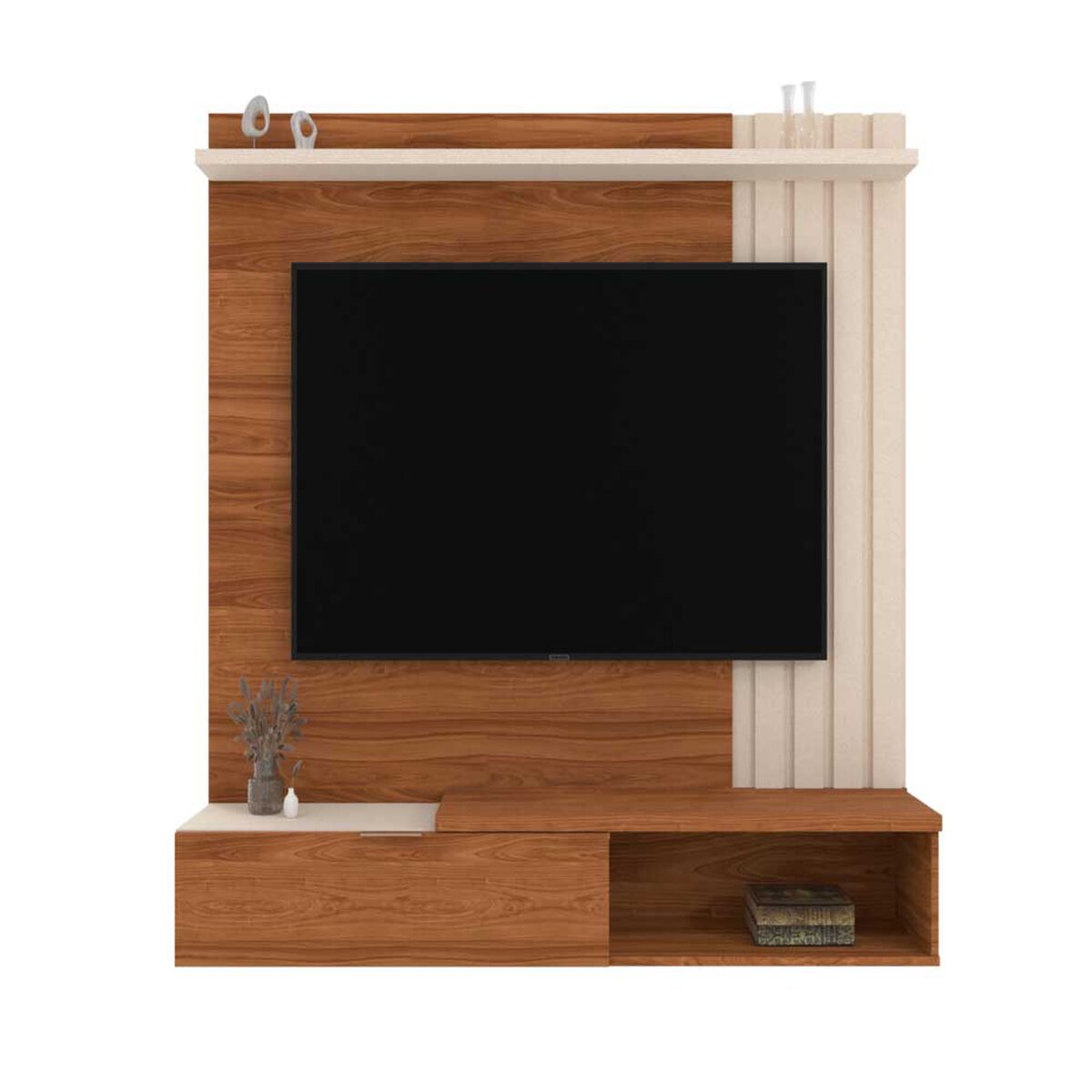 Panel TV Exit Vegas Hasta 65" Blanco