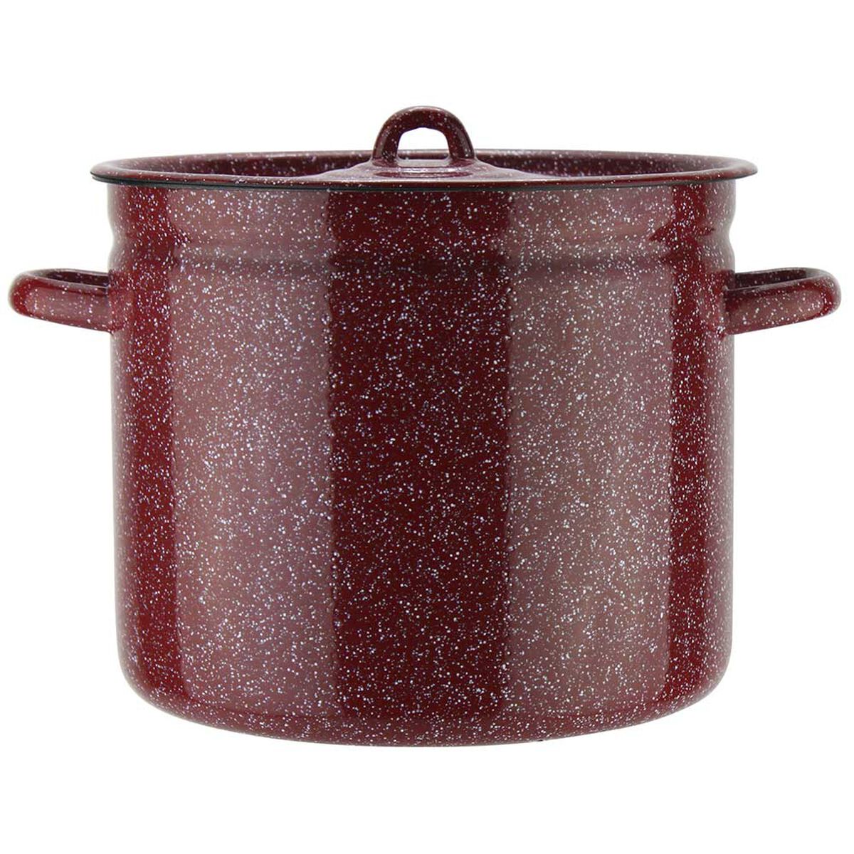 Cacerola Acero Vitrificado Fantuzzi Fundo Rojo 24 cm