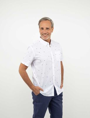 Imagen 1 del producto Camisa Manga Corta Hombre Portman Club Blanco, White