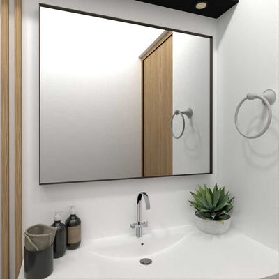 Espejo de Vidrio TuHome Onix 75 x 65 cm