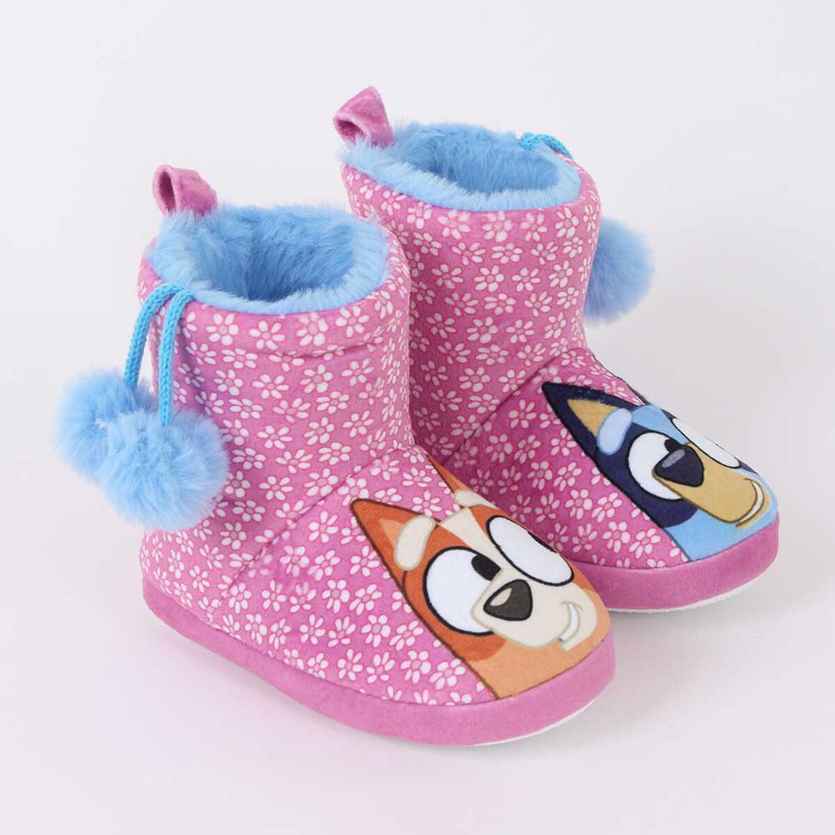 Pantufla Bota Flores Ni&ntilde;a Bluey