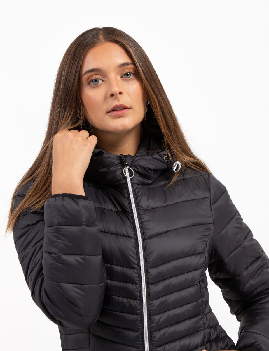 Parka Con Gorro Mujer Icono