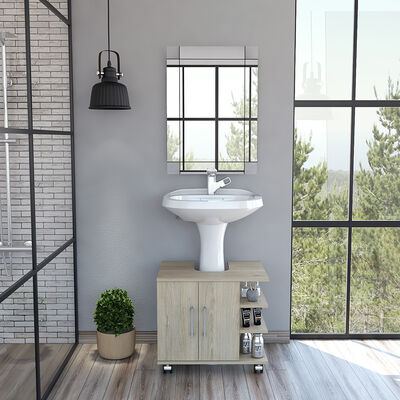 Mueble de Lavamanos + Espejo TuHome Bath 300