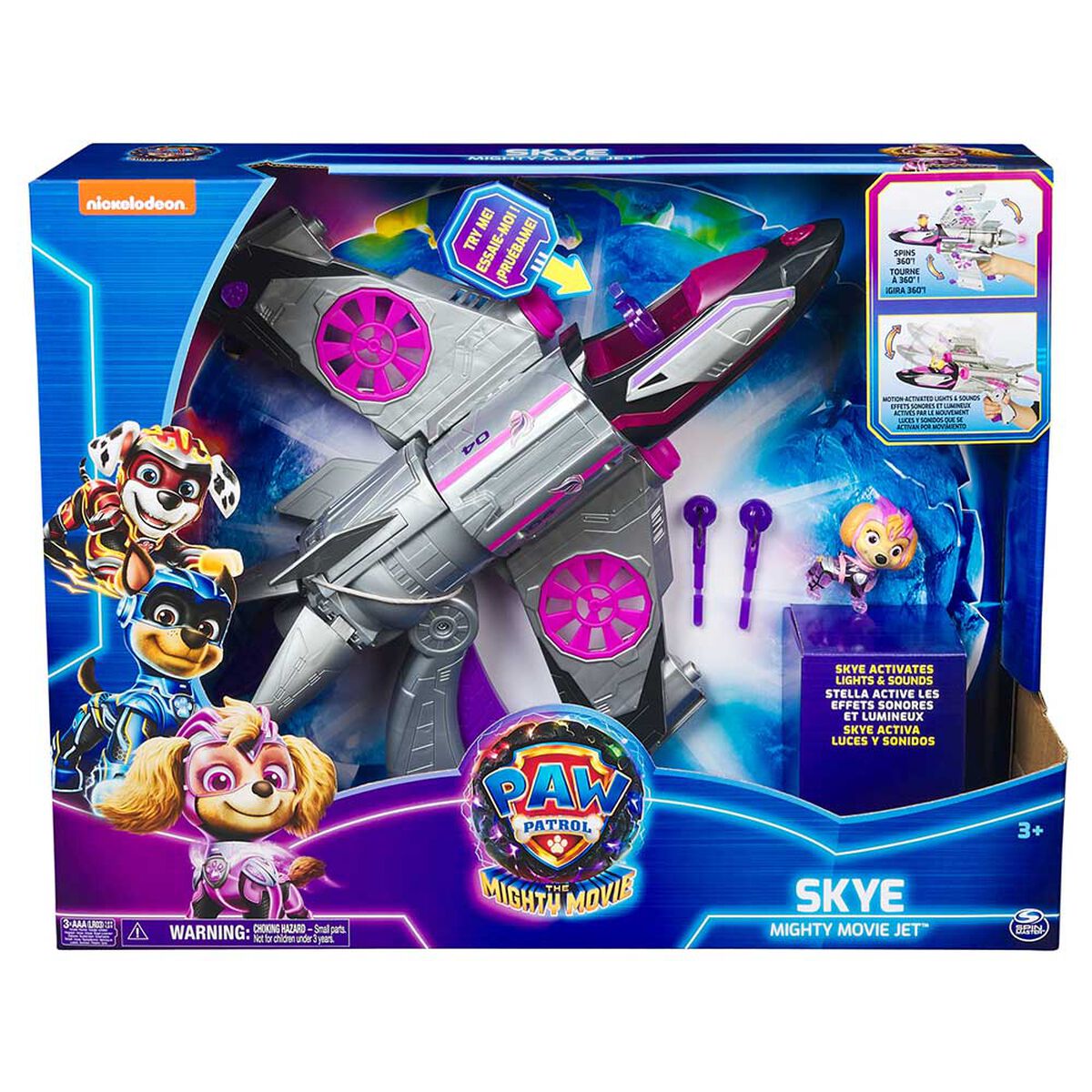 Vehículo con Luz y Sonido Skye Paw Patrol