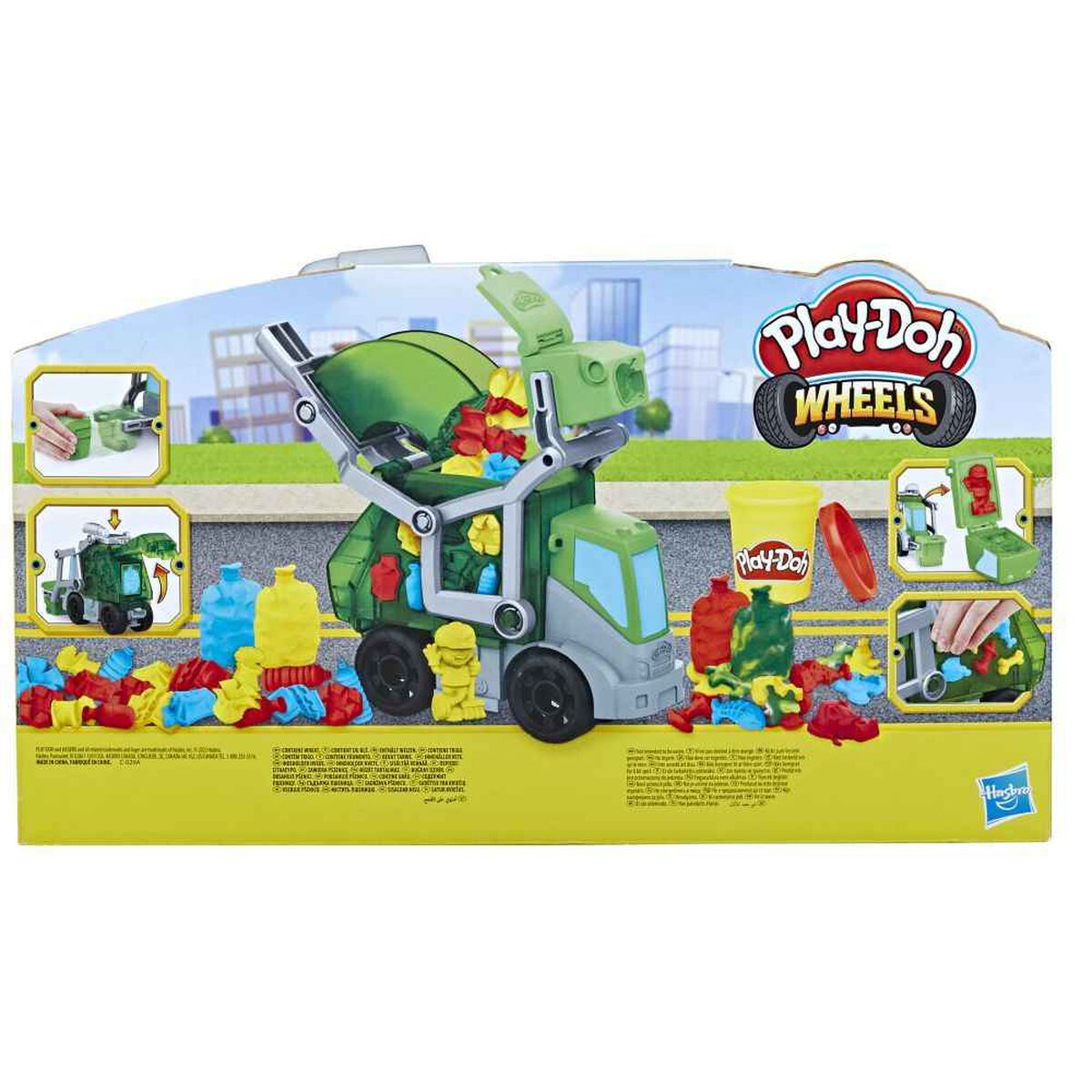 Masas y Plastilinas Play Doh Wheels Camión De Basura