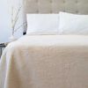 Frazada Poliéster Doral 2 Plazas Deluxe Beige