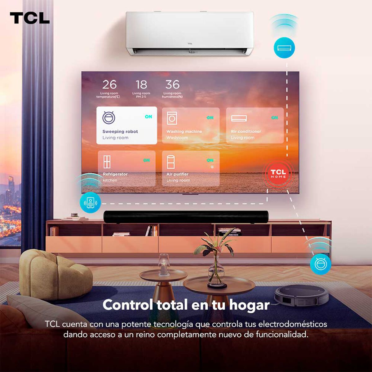 QLED 50" TCL C651 Smart TV 4K