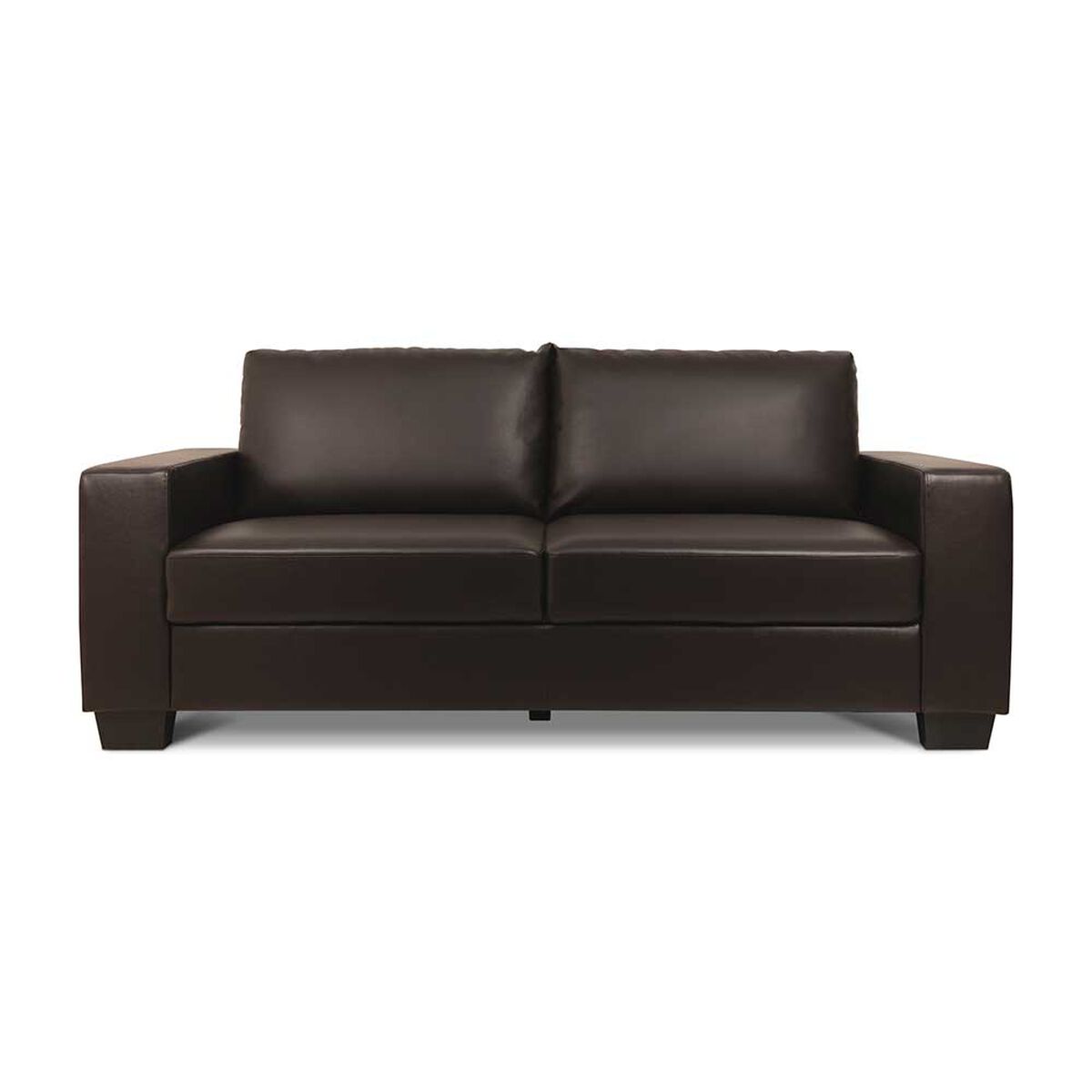 Sof&aacute; CIC 3 Cuerpos Ontario Pu Chocolate 3 Cuerpos Chocolate