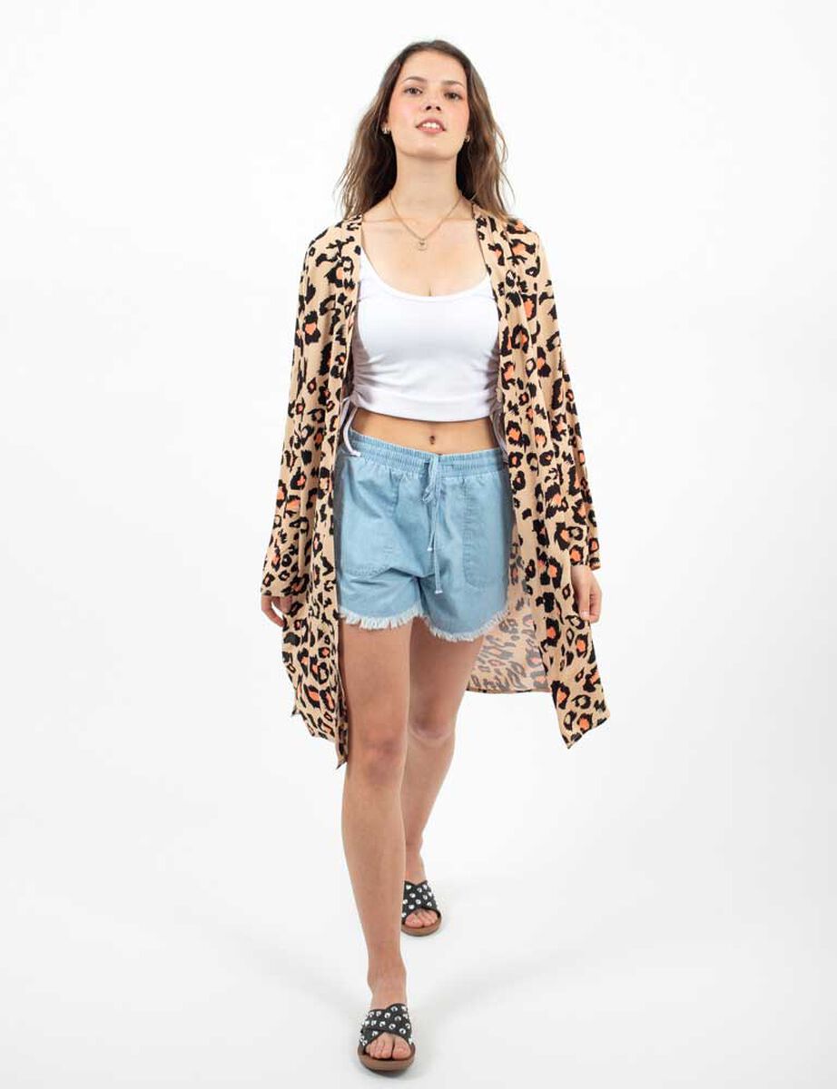 Kimono Estampado Mujer Icono
