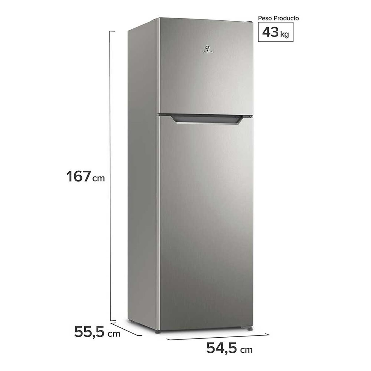 Refrigerador No Frost Mademsa Altus 1250I  247 lts