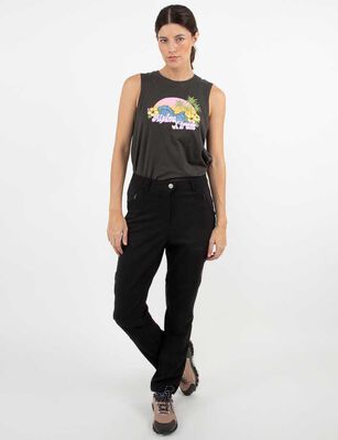 Imagen 2 del producto Pantalón Deportivo Mujer Alpinextrem Negro, Verde