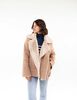 Chaqueta Aviadora Terciopelo Plush Mujer Zibel