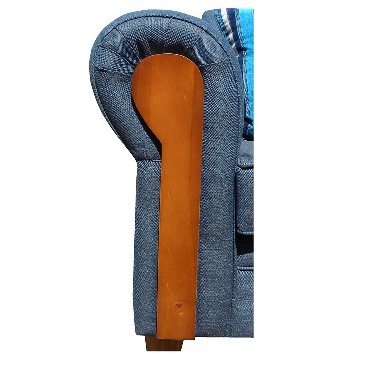 Juego de Living Almore Acapulco Sofá 3 Cuerpos + Sofá 2 Cuerpos Azul