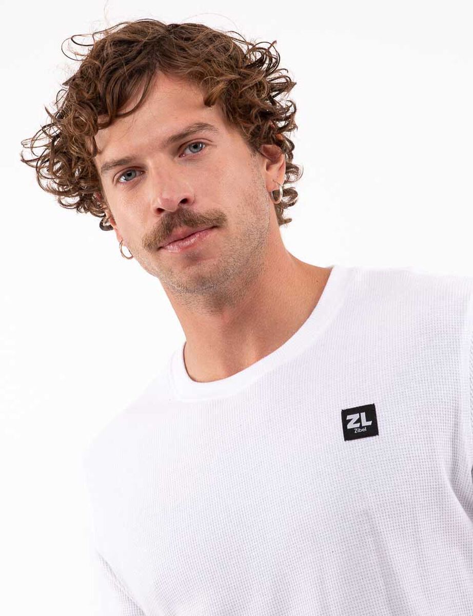 Polera Manga Larga Hombre Zibel