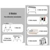 Mudador de Pañales Plegable 3 en 1 LuBabycas Gris
