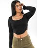 Polera Corset Manga Larga Mujer Icono
