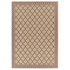 Alfombra Idetex Sisal Rojo 200 x 285 cm