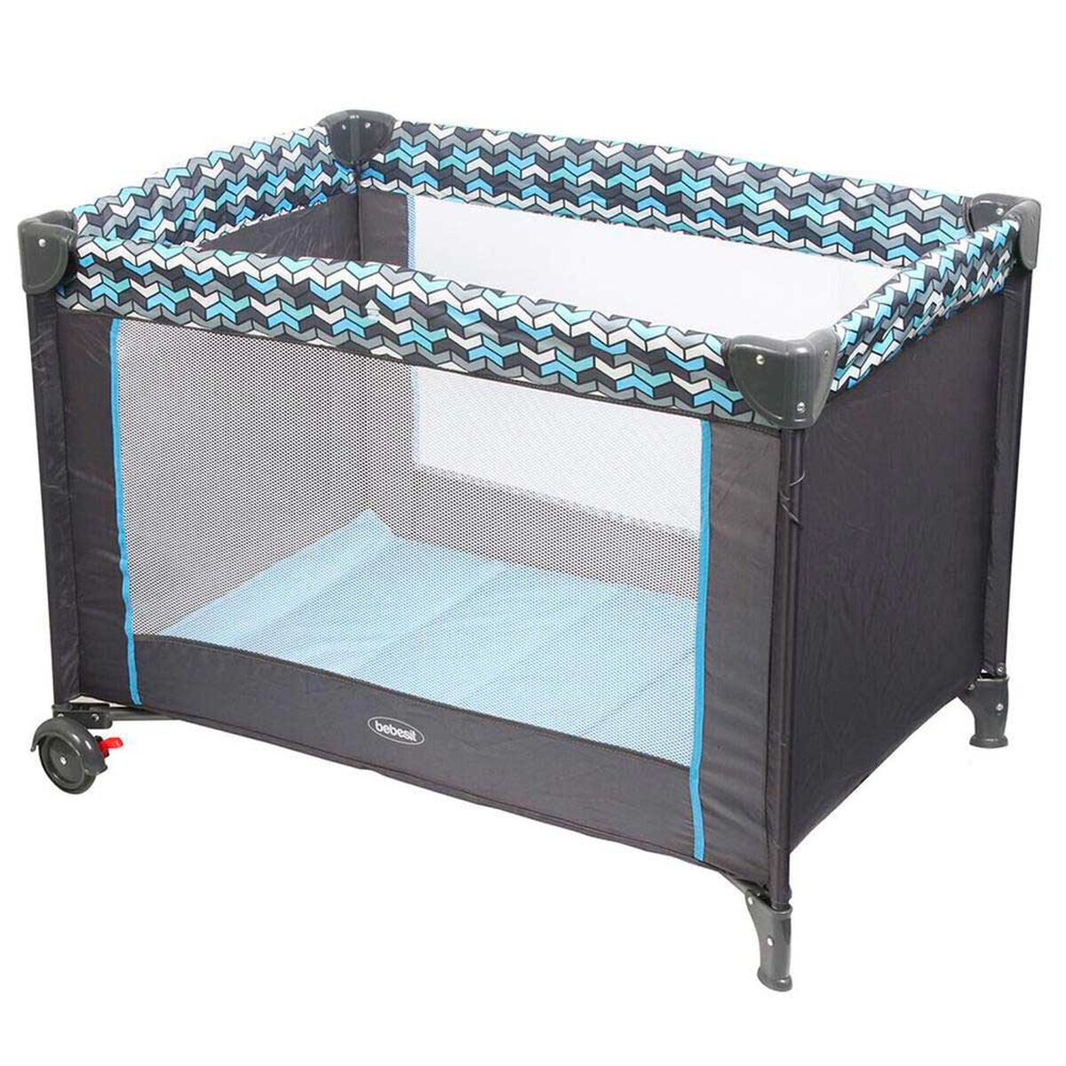 Cuna Corral Pack & Play Bebe Sleep II Plegable con Movil Azul Bebesit