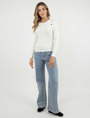 Imagen 2 del producto Polera Manga Larga Mujer Zibel Crudo, Negro, Rosado