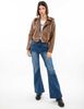 Chaqueta Biker Ecocuero Mujer Fiorucci