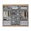Closet Di Poretti Design Senna 3 Puertas 6 Cajones Terracota
