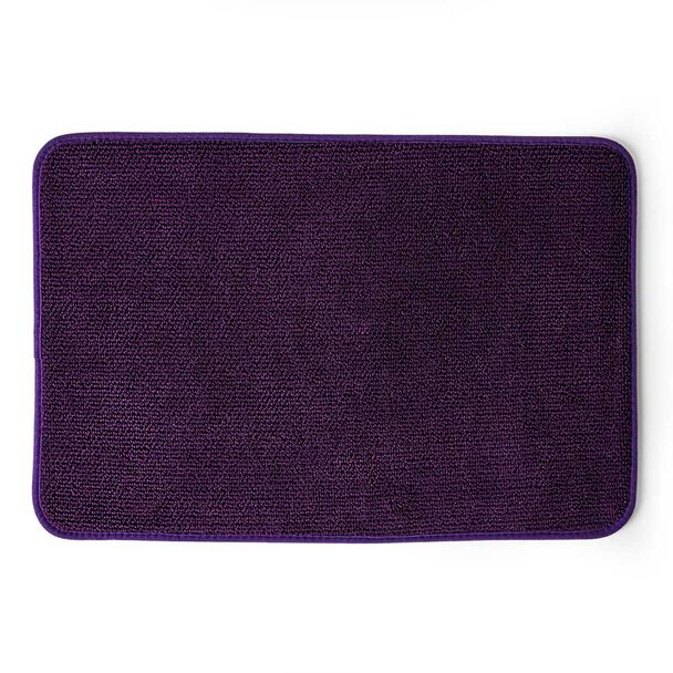 Piso de Baño American Family Chenille 60 x 40 cm. Morado