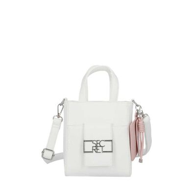 Cartera Bandolera Secret Ibiza SC7 Mediana Blanca