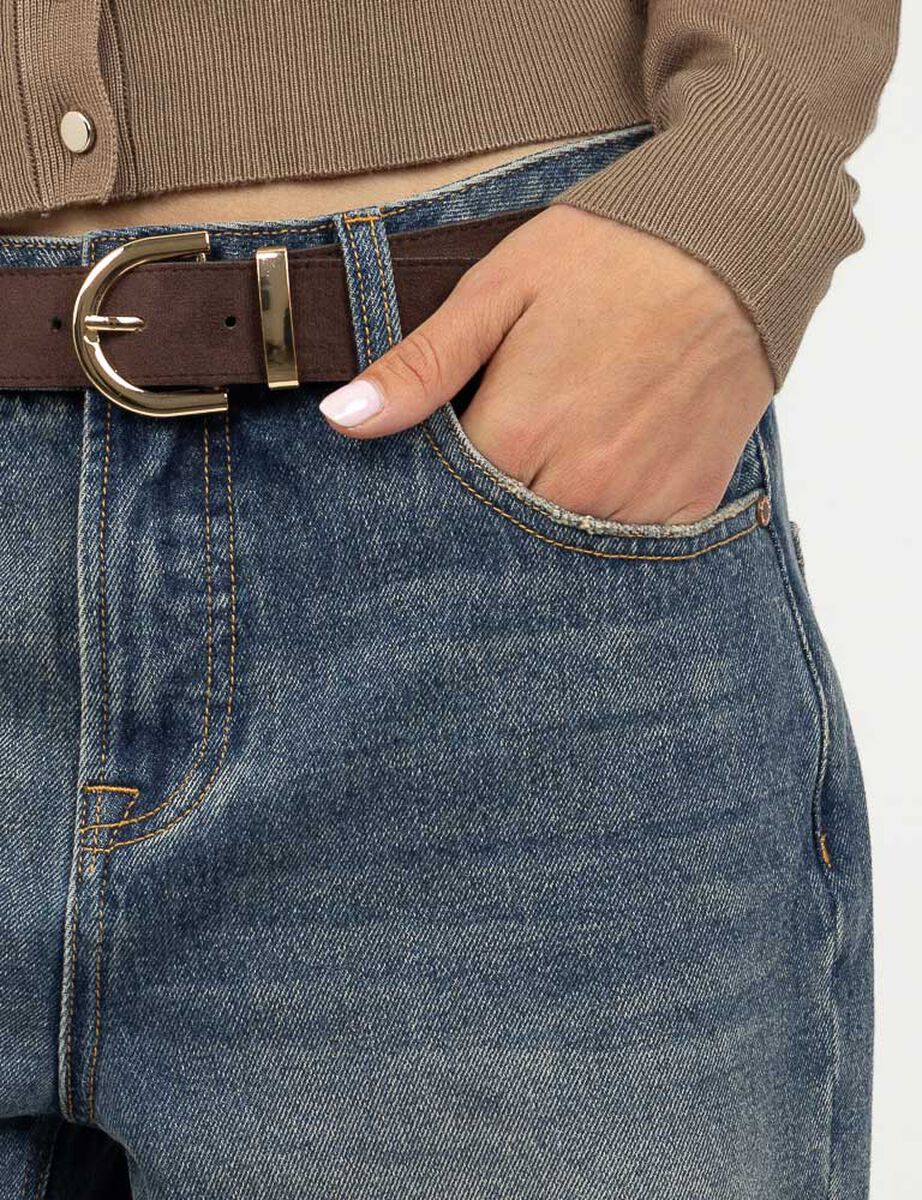 Jeans Wide Leg Mujer Zibel