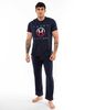 Polera De Pijama Algodón Estampada Manga Corta Hombre Tommy Hilfiger