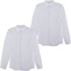 Pack 2 Camisa Escolar Ni&ntilde;o Talla S a XL Crescendo