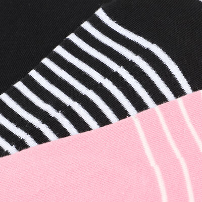 Imagen 2 del producto Pack 3 Unidades Calcetin Mujer Invisible de Algodón Icono Surtido