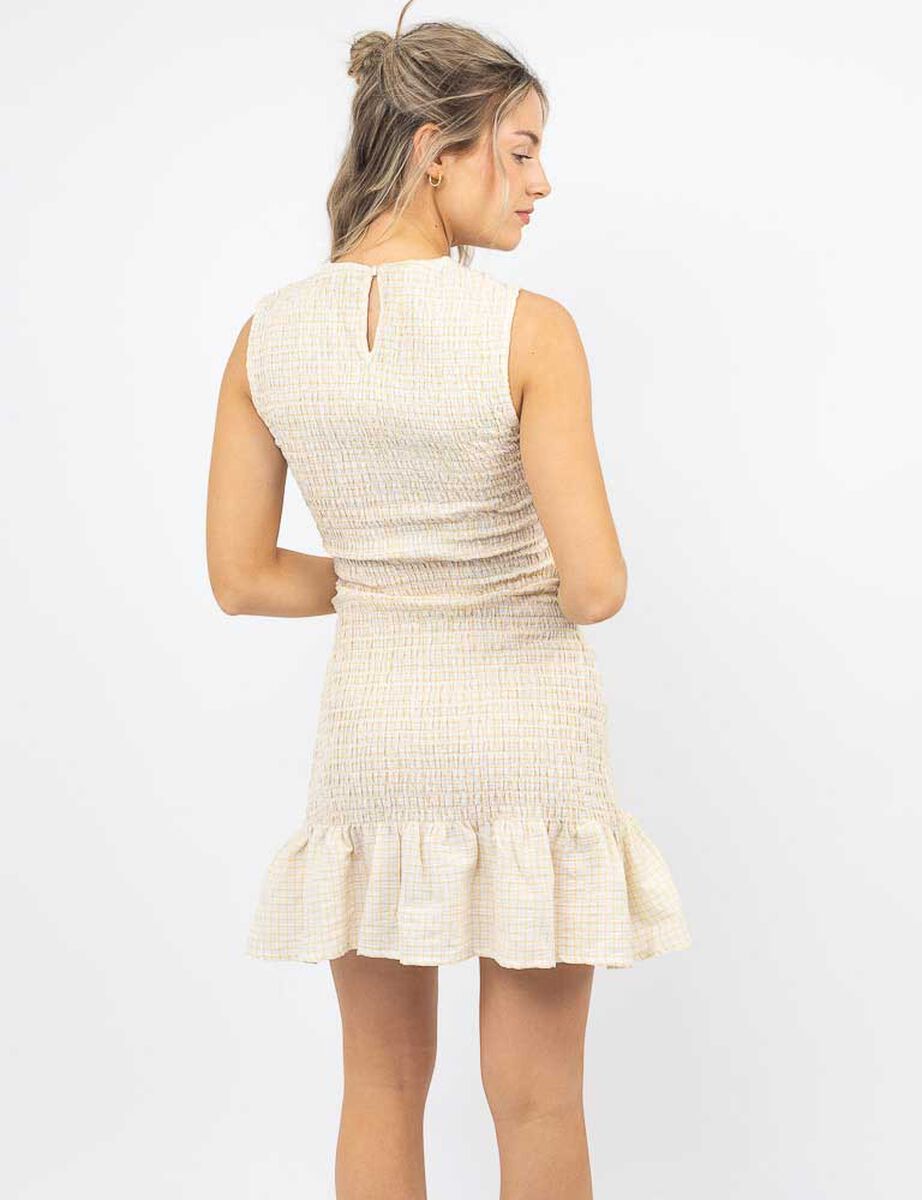 Vestido Corto Sin Mangas Mujer Icono