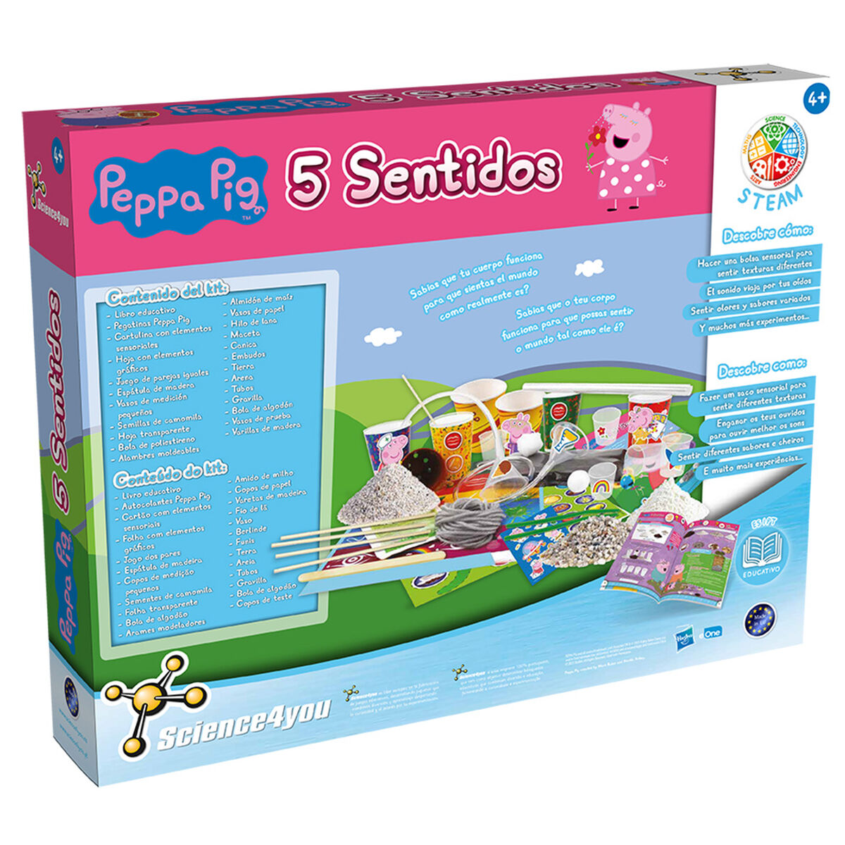 Peppa Pig 5 Sentidos Science 4 You