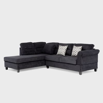 Imagen 1 del producto Seccional Daniels KM107LBK 4 Cuerpos Negro